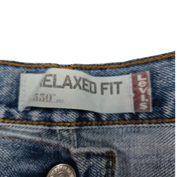 Levi’s 550 Relaxed Fit Taper Jeans W38 L32 Medium Stonewash Loose Baggy Y2K VTG - Picture 7 of 11